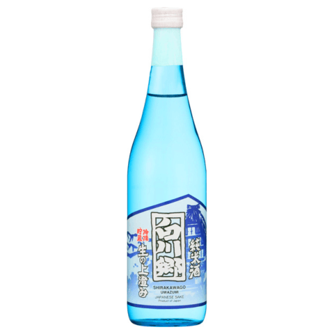 ⽩川郷 純⽶酒 ⽣の上澄み 