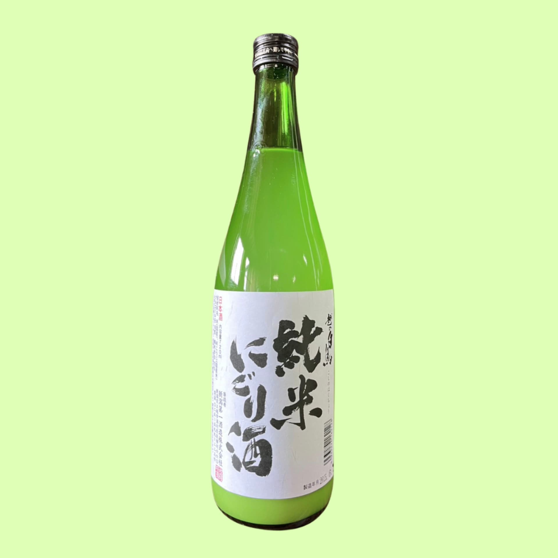 越の白鳥 純米にごり酒