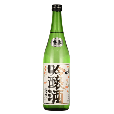 出⽻桜 桜花吟醸酒 本⽣