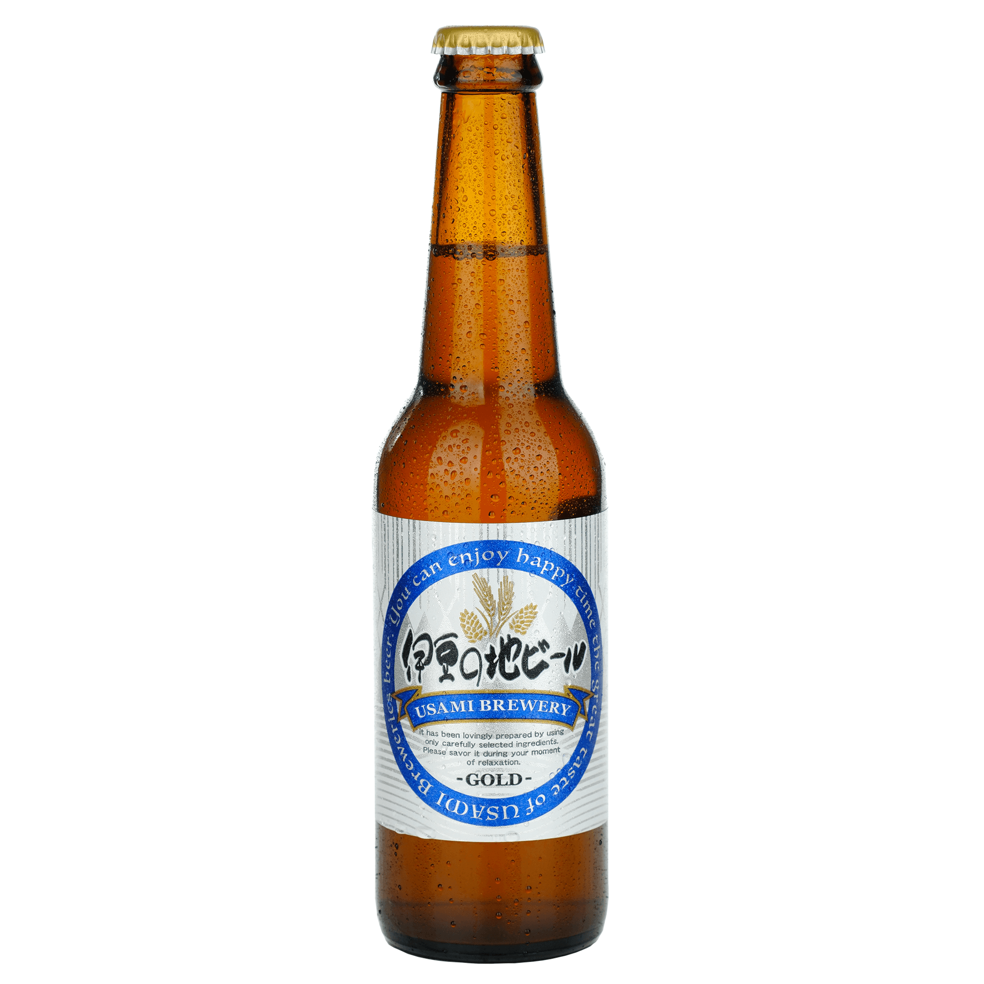 伊⾖の地ビール ゴールド 